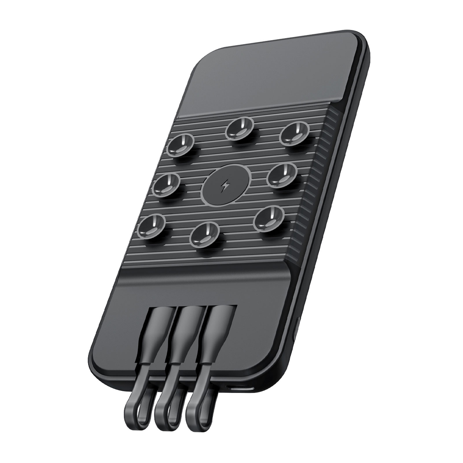 ÇİRİŞ 10.000 MAH SİYAH WIRELESS STANDLI POWERBANK - Görsel 3